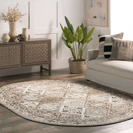 Nuloom Becca Traditional Tiled Area Rug 6ft 7in x 9ft OWMN04B-O6709
